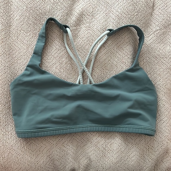 Lululemon Teal Energy Bra - Picture 2 of 4